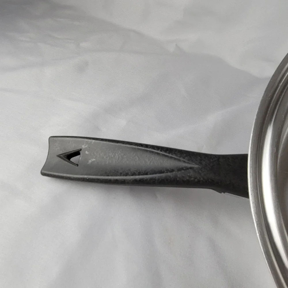 Vita Craft Stainless Steel Skillet Pan 10.5 Inch Silver Vtg Helper Handle Pan